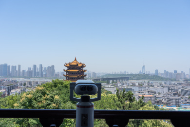 湖北省武汉市黄鹤楼风景区