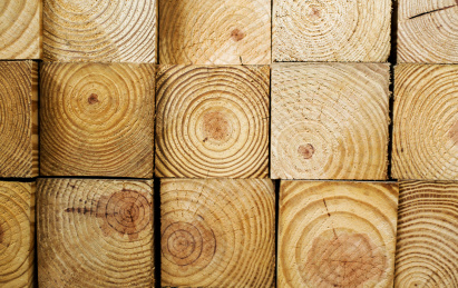 安静摆放的木纹