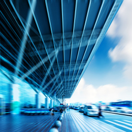 江西南昌昌北机场航站楼外景