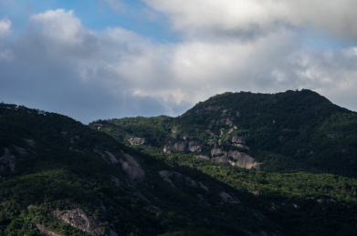 中国福州马尾区君山风光