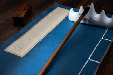 蓝皮古书 古书 蓝色封面