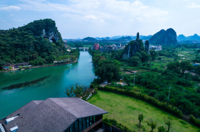 塔山风景区航拍