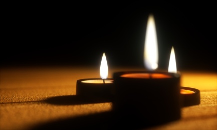 蜡烛燃烧背景素材