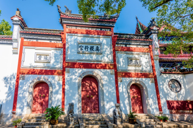 中国湖北武汉晴川阁景区禹稷行宫