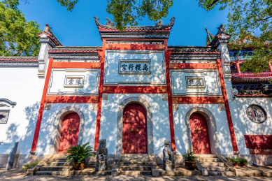 中国湖北武汉晴川阁景区禹稷行宫