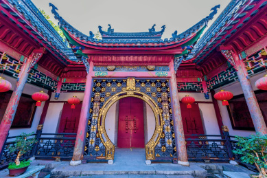 中国湖北武汉晴川阁景区