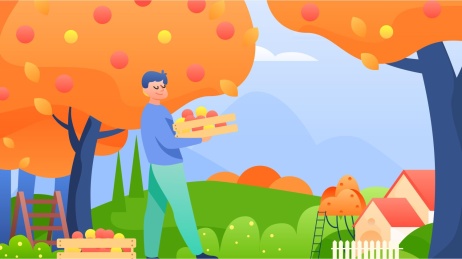 秋天是丰收的季节