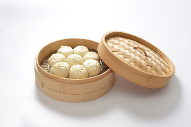 蒸笼里的小笼包
