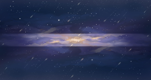 星空银河夜景