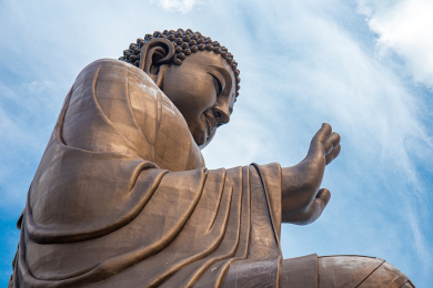 敦化市六鼎山金鼎大佛