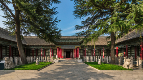 中国陕西西安碑林博物馆建筑