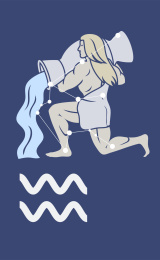 水瓶座符号图形