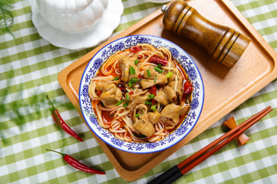 外卖快餐面食小吃肥肠面