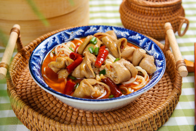 外卖快餐面食小吃肥肠面