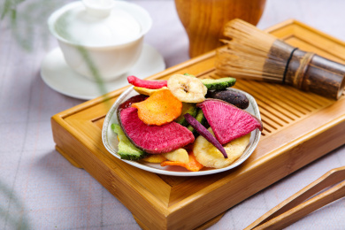 减肥减脂代餐小吃蔬果脆片