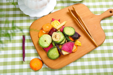 香脆美味的水果蔬菜干