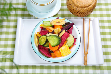 减肥减脂代餐小吃蔬果脆片