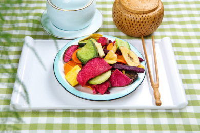 减肥减脂代餐小吃蔬果脆片