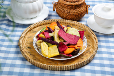 减肥减脂代餐小吃蔬果脆片