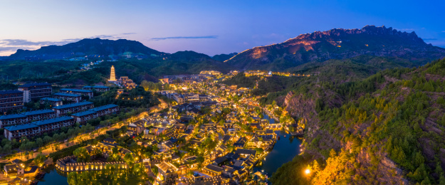 北京古北水镇全景