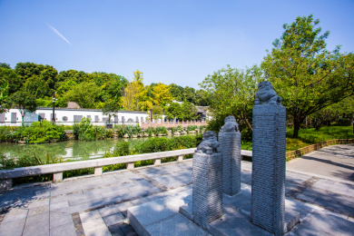 中国四川成都浣花溪公园