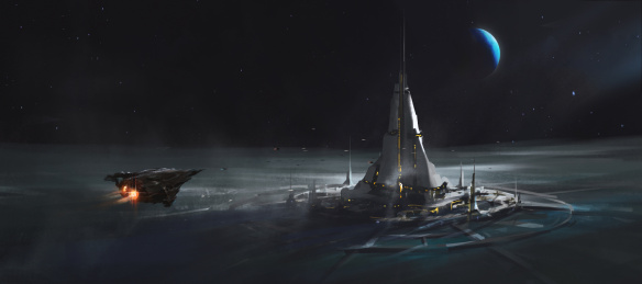 外星上的人类基地