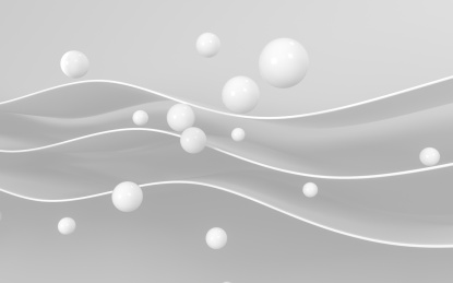 柔滑的曲面背景 3D渲染