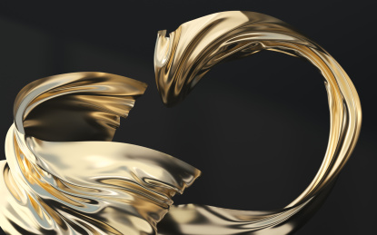 创意布料背景 3D渲染