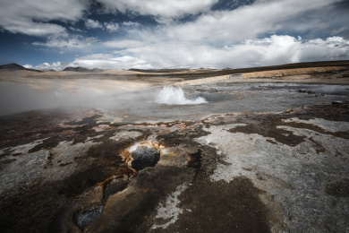 中国西藏达格架温泉