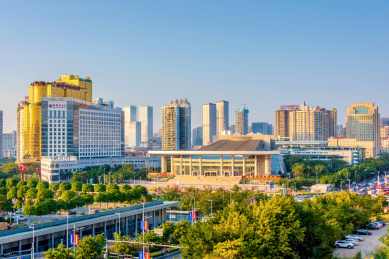 中国广西南宁城市风光
