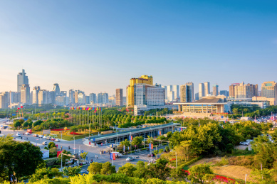中国广西南宁城市风光