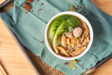 一碗美味的牛杂汤