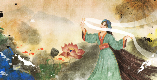 西施浣纱