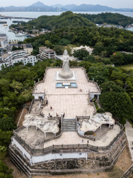 汕尾凤山妈祖庙凤仪台妈祖石像