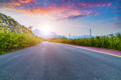 山区公路沥青路