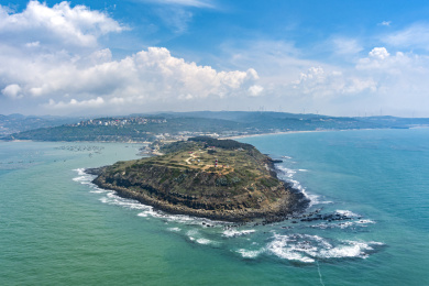 中国福建漳州市龙海镇海角风光