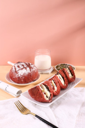 飘香四溢的营养早餐欧包