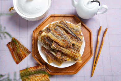 即食小吃零嘴鳗鱼干片