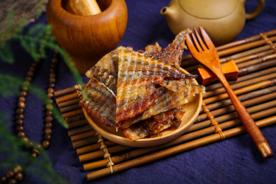 即食小吃零嘴鳗鱼干片