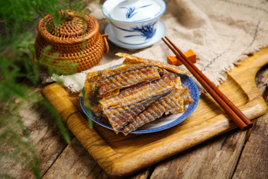 即食小吃零嘴鳗鱼干片