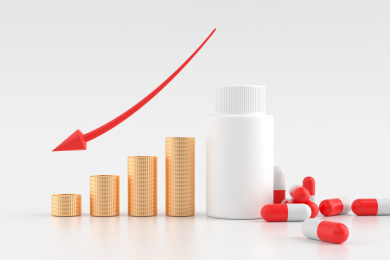 各种不同的上升下降箭头趋势图