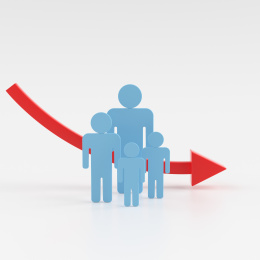 各种不同的上升下降箭头趋势图