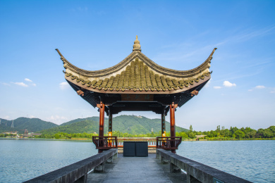 中国杭州萧山湘湖旅游度假区