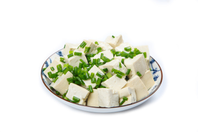 美味家常菜葱拌豆腐