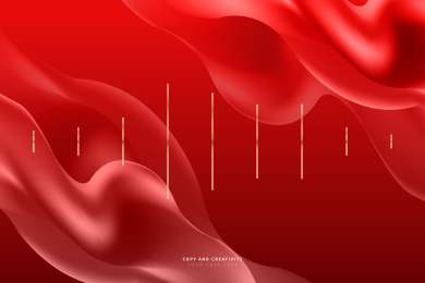 红色质感底纹抽象图形风格创意设计背景海报