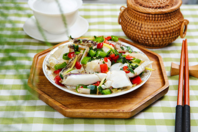 特色美食生腌螃蟹醉蟹