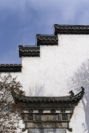 中国徽州传统建筑马头墙