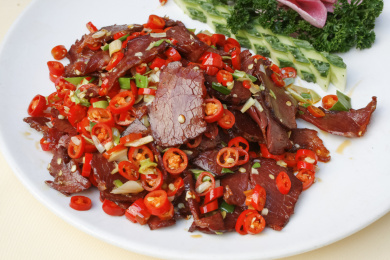 小炒腊牛肉