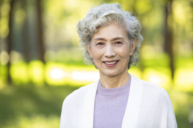 快乐的老年人肖像 衰老过程