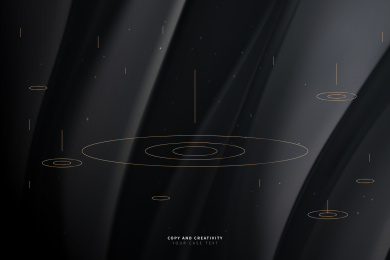 黑色背景质感底纹丝绸纹理创意设计广告海报